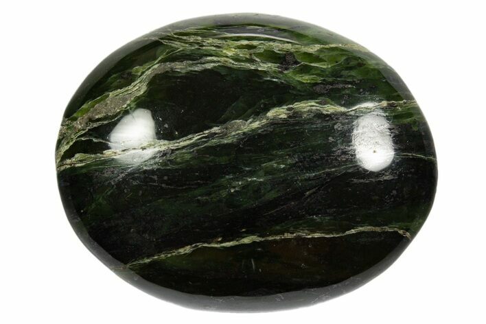 1.7" Polished Polished Jade (Nephrite) Pocket Stones  - Photo 1